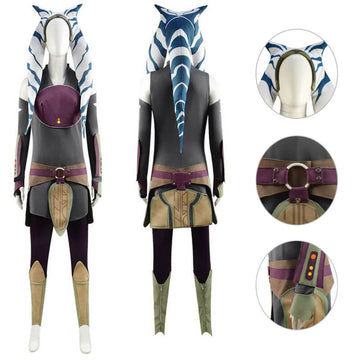 Ahsoka Tano Costume Star Wars Rebels Ahsoka Halloween Costume Adults BEcostume